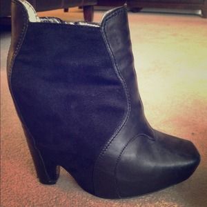 Sam Edelman wedge ankle booties