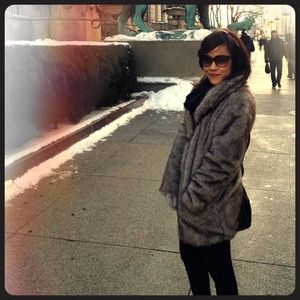 Fur coat