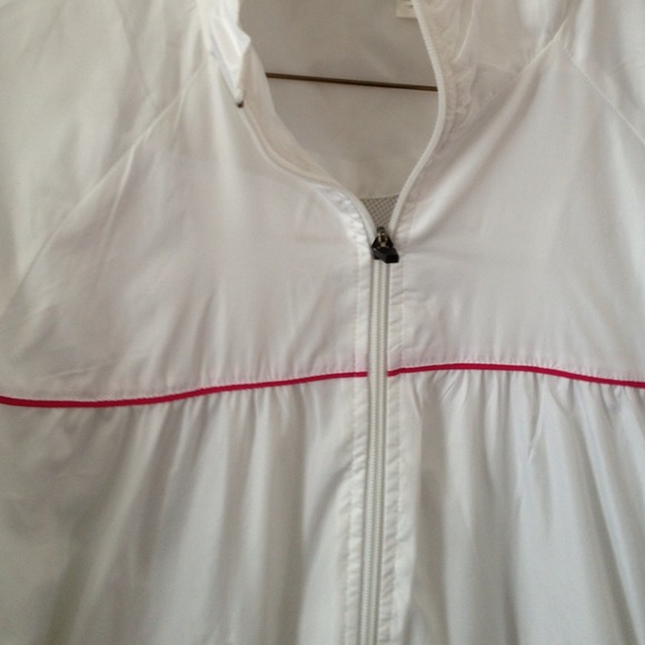 White running jacket with pink - Picture 2 of 2