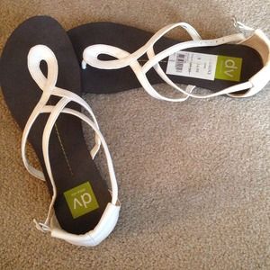 Dolce Vita Patent white gladiator!