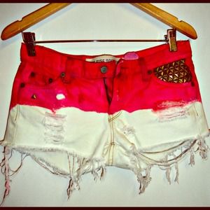 Destroyed Ombré Denim