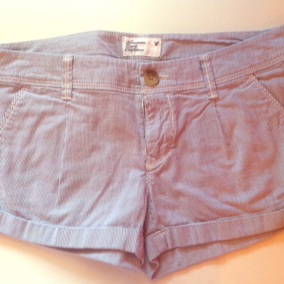 American eagle stripe shorts