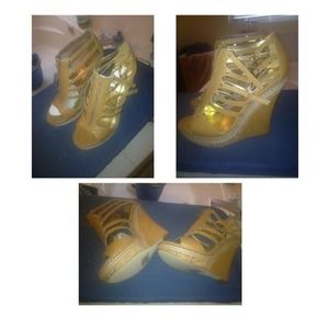 Brand New Baby Phat Wedges, size 7