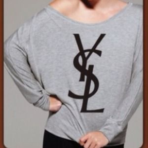 YSL off shoulder top