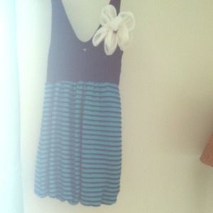 Carrie Bradshaw inspired big flower dress