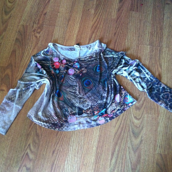 Cute mid driff long sleeve