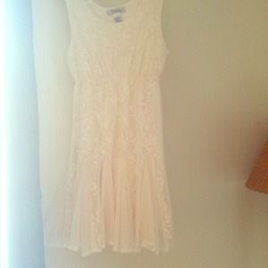 A beautiful lace dress