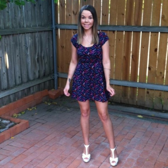 Feather dress