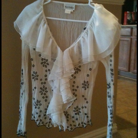 Sheer blouse