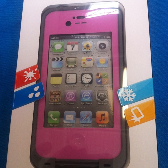 Pink iPhone 4/4s life proof case - Picture 2 of 3