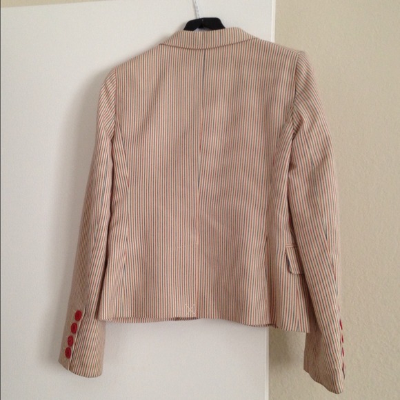 Marc Jacobs pinstripe two button mens fit blazer 4 - Picture 3 of 4