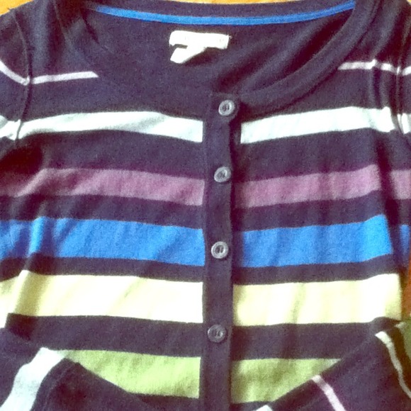 Striped cardigan from Aeropostale!