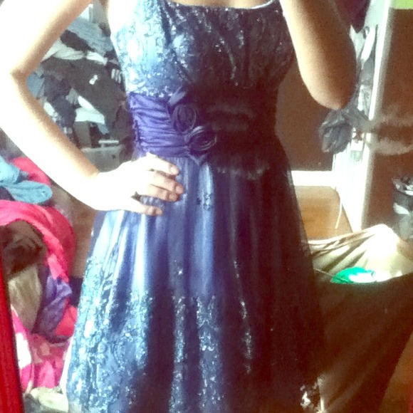 Sparkly homecoming dress from jcpenney!