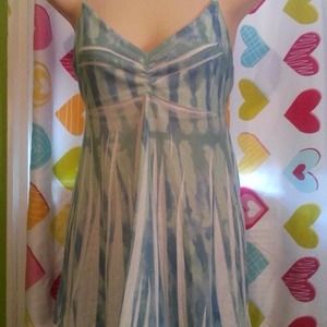 Tye dye baby doll top
