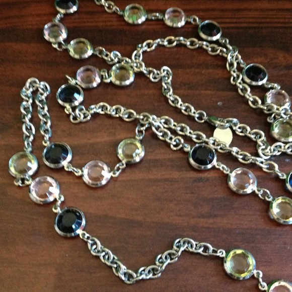 -SOLD-Long wrap necklace
