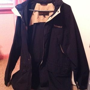Men's Timberland shell jacket.