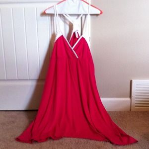 Low Cut Dress with Razor Back.