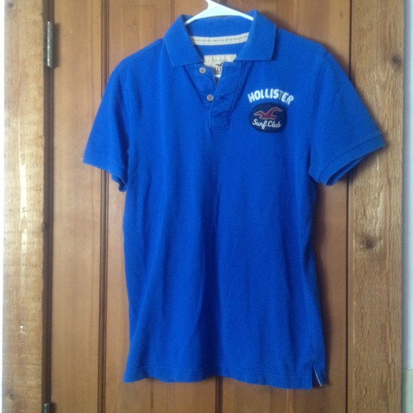 ♥Hollister mens large polo