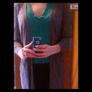 Banana Republic long luxury cashmere sweater