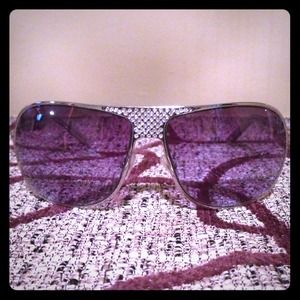 Silver frame Bebe sunglasses