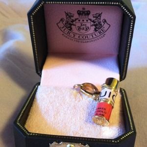 New w/ box Juicy Couture hairspray charm