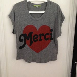 Heart merci tshirt
