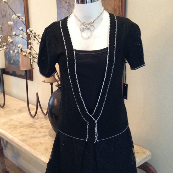 Nordstrom Zinc Black blouse