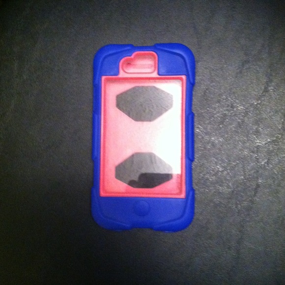 Blue and pink otter box