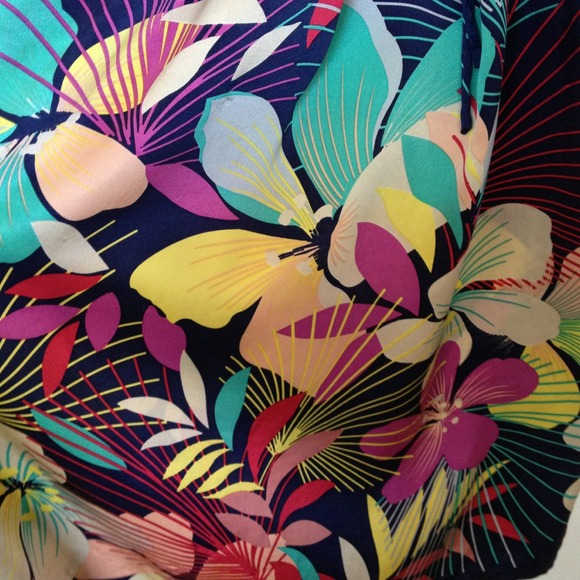 ❌SOLD - Yumi Kim 100% silk kimono floral dress - Picture 3 of 3