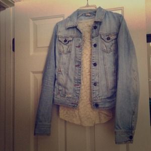 ❌Traded❌Hollister jean jacket