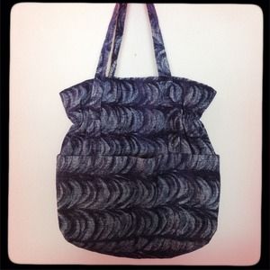 SALE 🎈urban renewal blue brocade tote