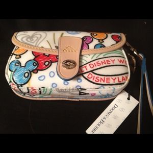 Authentic Dooney & Bourke Disney Wristlet
