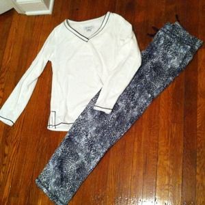 ❌SOLD❌Leopard print pajamas