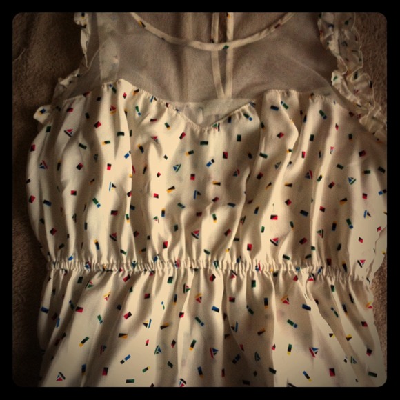 Sailboat Graphic Print Dress