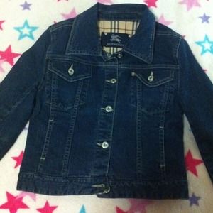 Reduced👏Authentic Burberry Denim Jacket 8Y