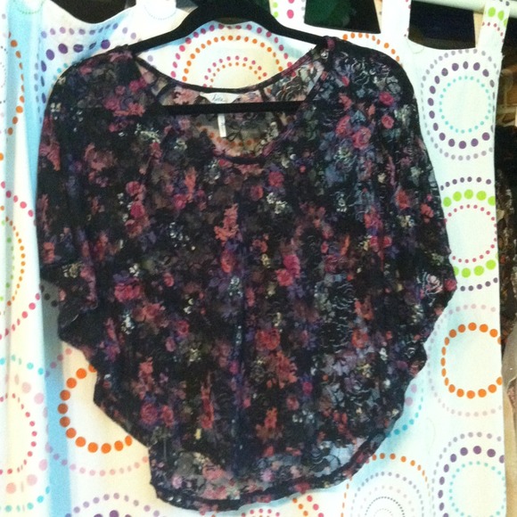 Floral shaw