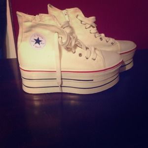 NWOT Platform high tops! Reserved until Monday