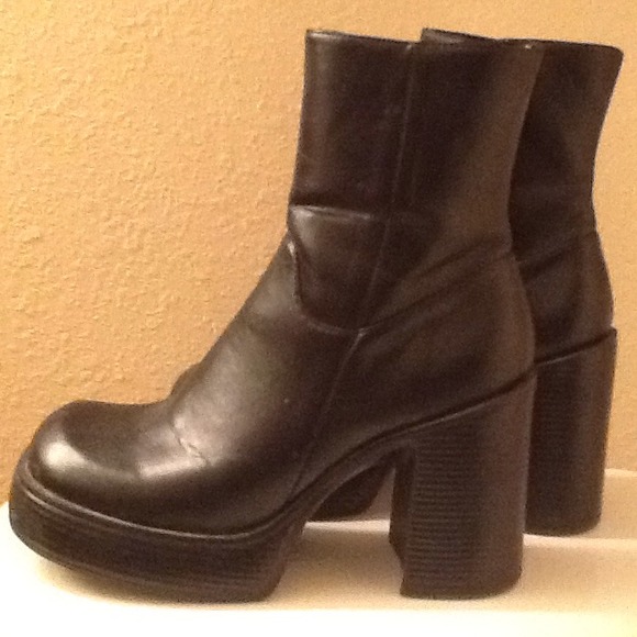 LEI black boots, sz 9