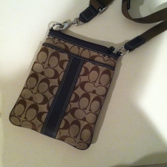 Authentic Coach cross body bag