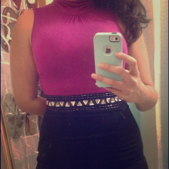 🚩Reserve for @ndfigueroa black/purple mini dress