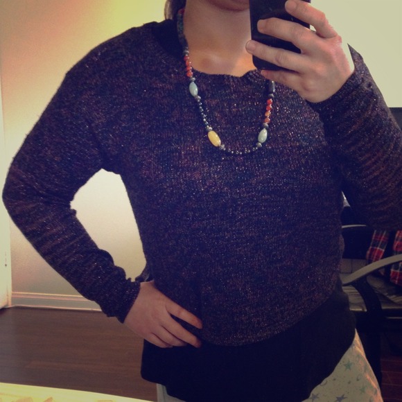 💢REDUCED💢NWOT Glitter Top