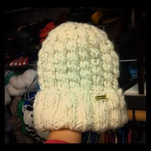 Chunky knit beanie
