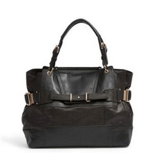 Kooba black leather tote