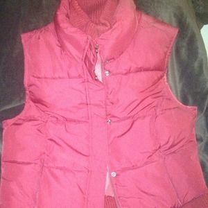 Warm puffy vest