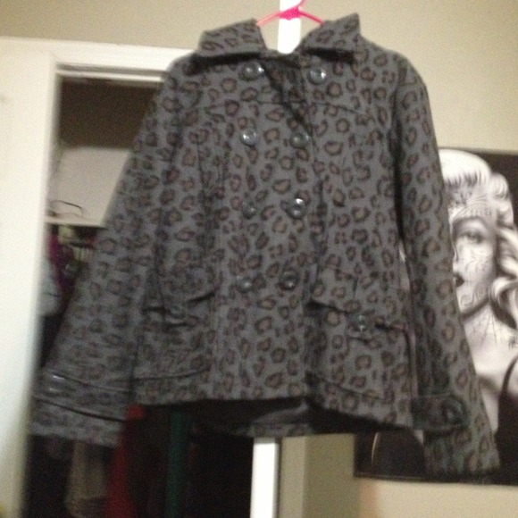 Animal print jacket