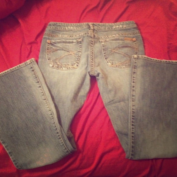 🔒HOLD Silver jeans🌟