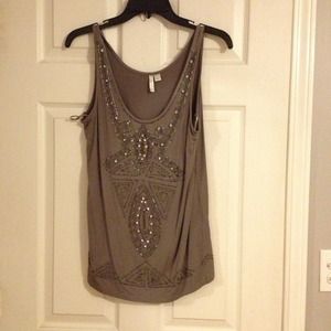 SOLD!!!!  Beaded Lauren Conrad tank
