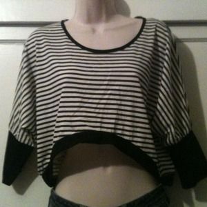 Stripe crop top