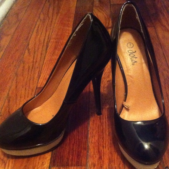 Platform black heels - Picture 2 of 3