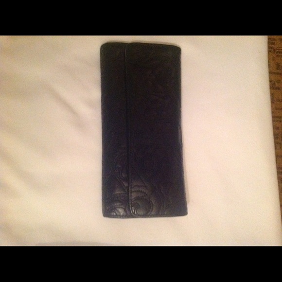 Hobo International Black Leather Wallet